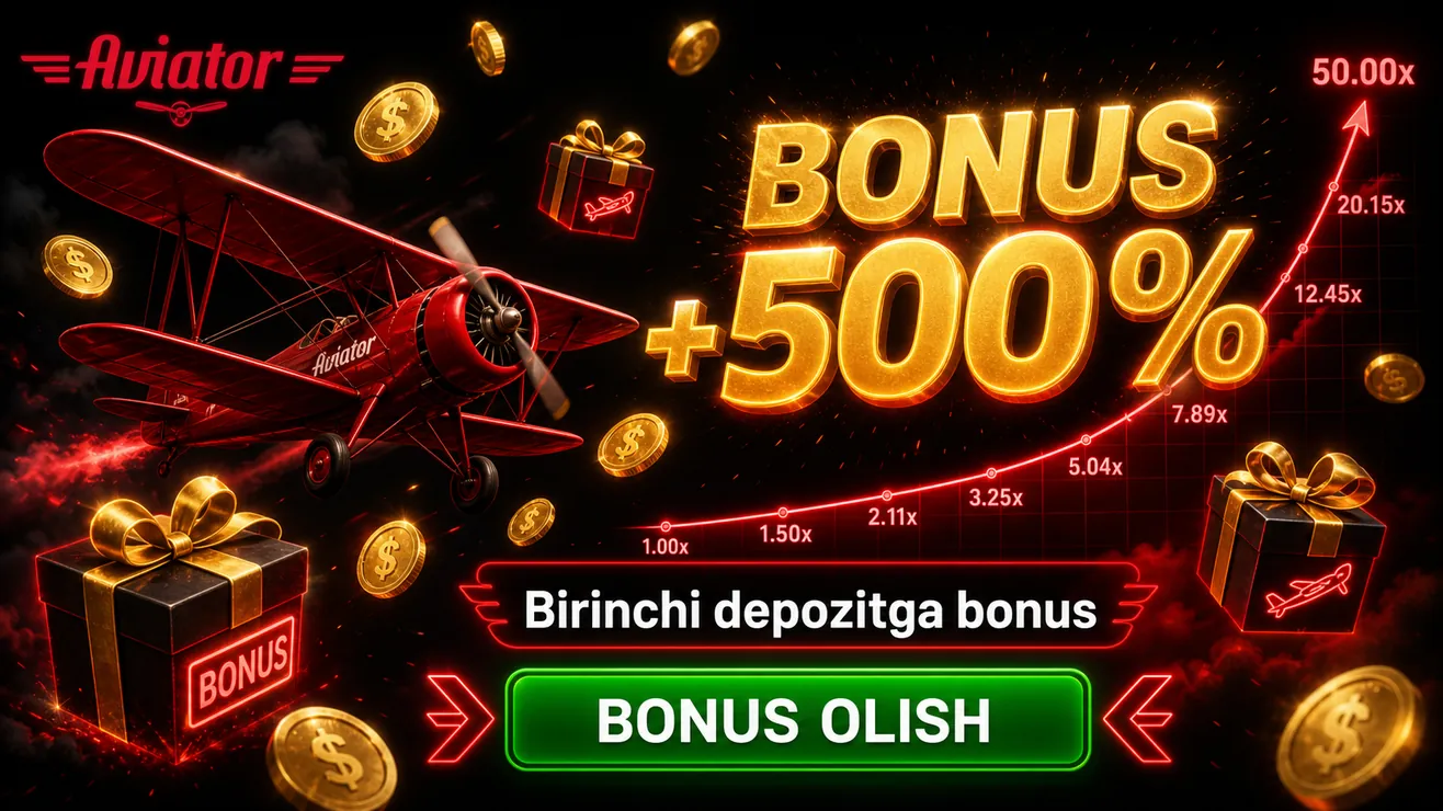 Aviator bonus shartlari va veyjer talablari tushuntirish